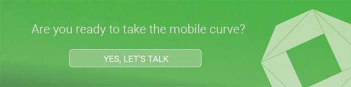 mobile app call for action